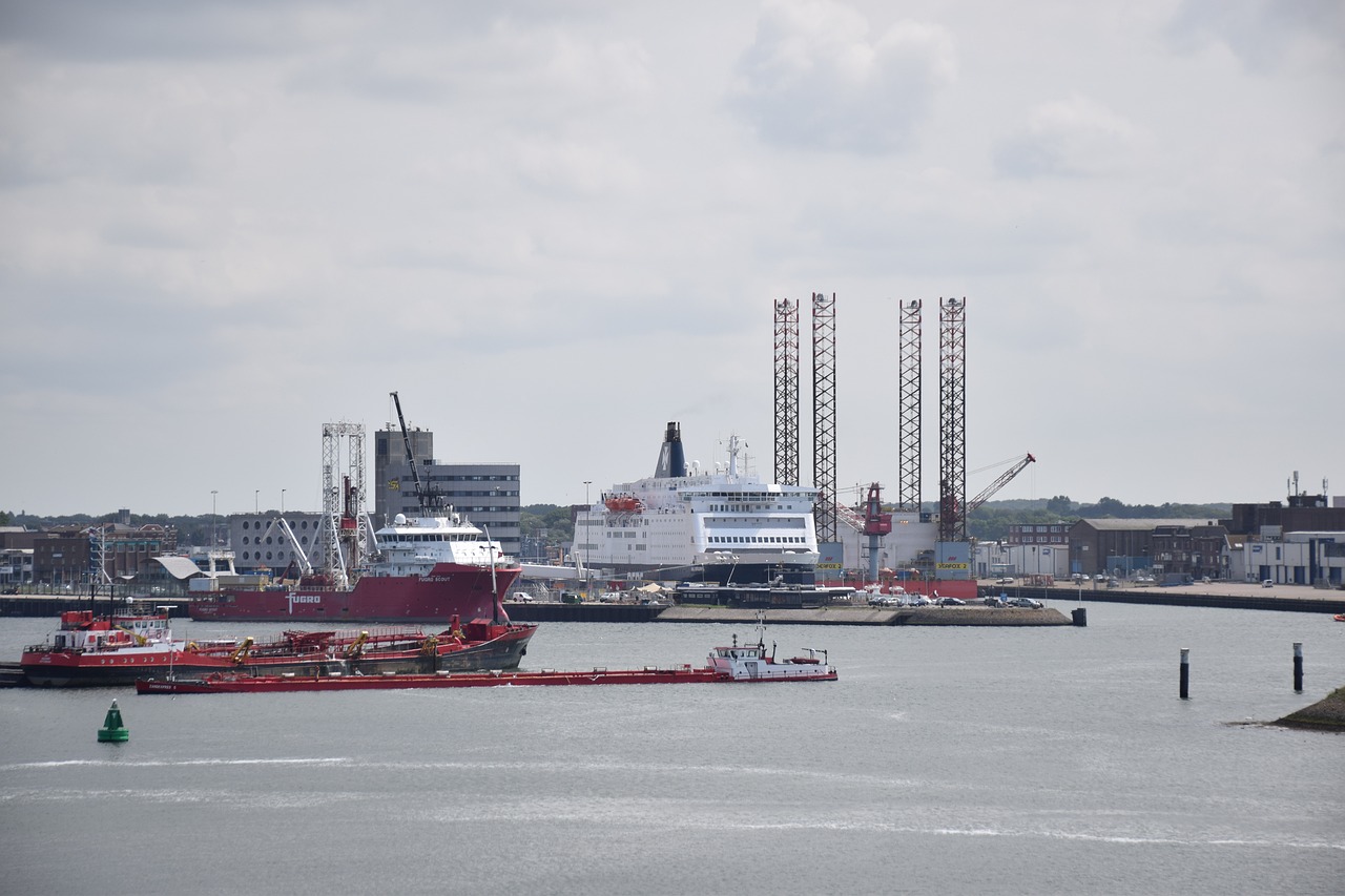 De ferry van IJmuiden naar Newcastle